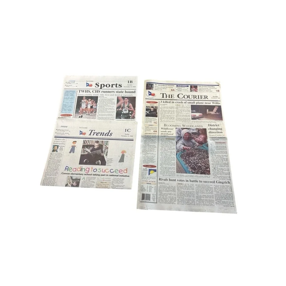 The Courier Nov 8 1998 Newspaper‎ Local Texas News Complete